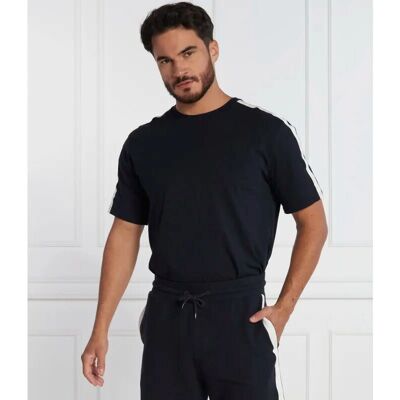 Tommy Hilfiger TH Established Stripe Sleeve Lounge T-Shirt (UM0UM03005) - granatowy Tommy Hilfiger TH Established Stripe Sleeve Lounge T-Shirt (UM0UM03005) - granatowy