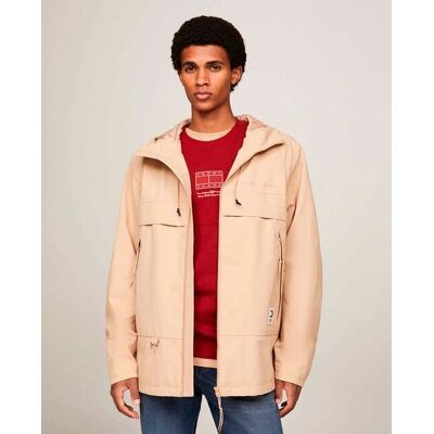 Beżowa kurtka Tommy Jeans Chicago - Kurtka Beżowa kurtka Tommy Jeans Chicago - Kurtka