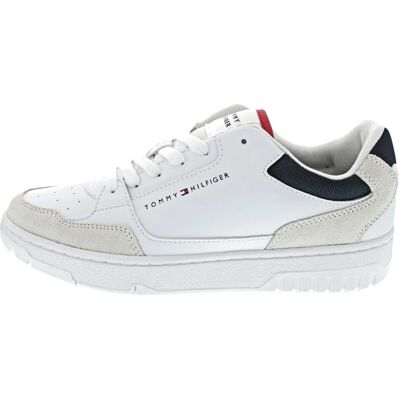 Tommy Hilfiger FM0FM05058 Baskets blanches - Baskets - Publicité Tommy Hilfiger FM0FM05058 Baskets blanches - Baskets - Publicité