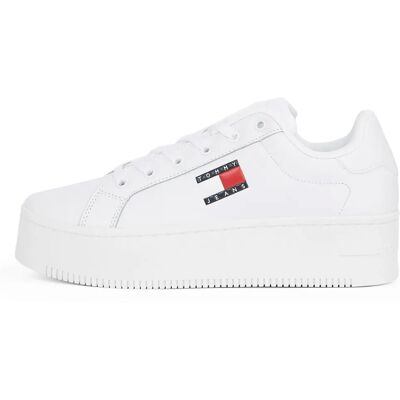 Tommy Hilfiger Piattaforma Essenziale Donne - bianco 13375562 Tommy Hilfiger Piattaforma Essenziale Donne - bianco 13375562