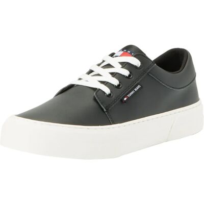Buty Tommy Hilfiger - Vulc Skate Derby - Czarny/Biały Buty Tommy Hilfiger - Vulc Skate Derby - Czarny/Biały