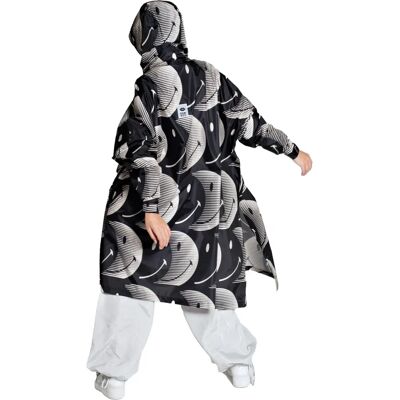 Rainkiss Wasserdichter Poncho - Unisex, Recyceltes Polyester, Leicht - Regenart Rainkiss Wasserdichter Poncho - Unisex, Recyceltes Polyester, Leicht - Regenart