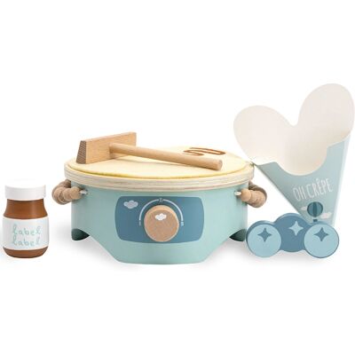 Label Label Groene Houten Crepe Maker - Rollenspel Speelgoed Label Label Groene Houten Crepe Maker - Rollenspel Speelgoed