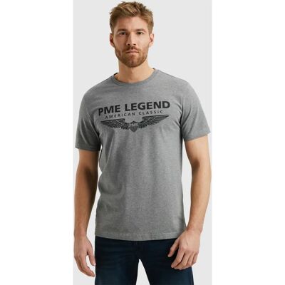 PME Legend - Rundhalsshirt - grau - M - T-Shirt PME Legend - Rundhalsshirt - grau - M - T-Shirt