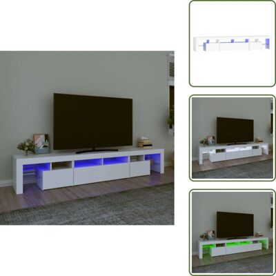 THE LIVING STORE - Mobile Porta Tv Led Bianco - Stojak TV THE LIVING STORE - Mobile Porta Tv Led Bianco - Stojak TV