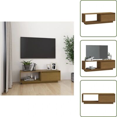 THE LIVING STORE - PortaTV - Ambra - 110x30x33.5 - Szafka RTV THE LIVING STORE - PortaTV - Ambra - 110x30x33.5 - Szafka RTV