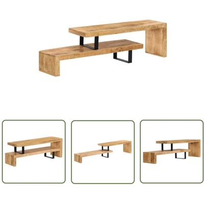 THE LIVING STORE Porta Tv Mango - drewno mango - 115x30x40 cm - stojak pod TV THE LIVING STORE Porta Tv Mango - drewno mango - 115x30x40 cm - stojak pod TV