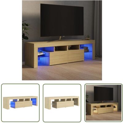 THE LIVING STORE - Mobile Porta Tv Led Rovere - TV cabinet THE LIVING STORE - Mobile Porta Tv Led Rovere - TV cabinet