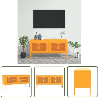 THE LIVING STORE - Mobile TV - 105x35x50 cm - Szafka TV THE LIVING STORE - Mobile TV - 105x35x50 cm - Szafka TV