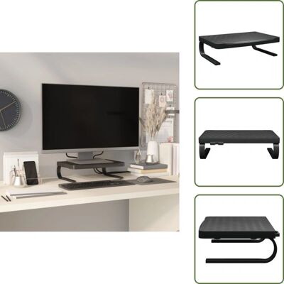 THE LIVING STORE - Monitor Stand - Black - Monitor Stand THE LIVING STORE - Monitor Stand - Black - Monitor Stand