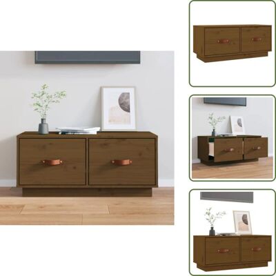 THE LIVING STORE - Ambra - 80 x 34 x 35 cm - TV stand THE LIVING STORE - Ambra - 80 x 34 x 35 cm - TV stand