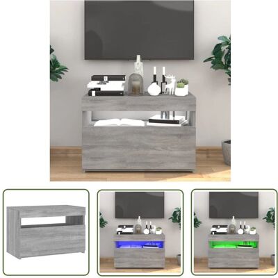 THE LIVING STORE - Porta Tv - Grigio Sonoma - Szafka pod TV THE LIVING STORE - Porta Tv - Grigio Sonoma - Szafka pod TV