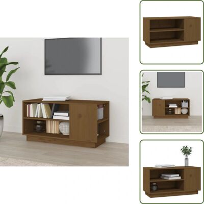 THE LIVING STORE - Ambra 80x35x40.5 cm - TV Stand THE LIVING STORE - Ambra 80x35x40.5 cm - TV Stand