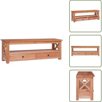 THE LIVING STORE - szafk a pod TV - solidny mahoń - 115x30x40 cm THE LIVING STORE - szafk a pod TV - solidny mahoń - 115x30x40 cm