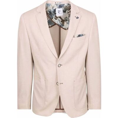 R2 Amsterdam - R2 Jersey Sports Jacket - Beige - Jacket R2 Amsterdam - R2 Jersey Sports Jacket - Beige - Jacket