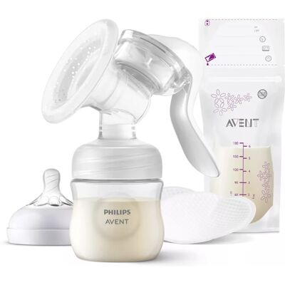 Philips Avent SCF430/20 Brustpumpe - Natürliche Bewegung, Verstellbar, Kompakt Philips Avent SCF430/20 Brustpumpe - Natürliche Bewegung, Verstellbar, Kompakt