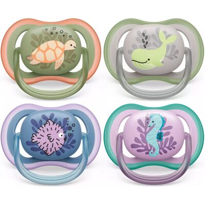 Philips AVENT SCF085/40 Baby Sut - Ortodontisk Silikone Flerfarvet Philips AVENT SCF085/40 Baby Sut - Ortodontisk Silikone Flerfarvet