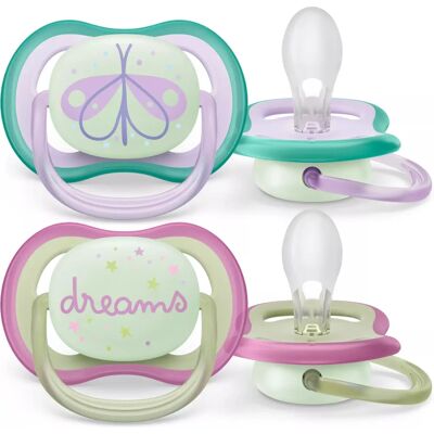 Chupeta Ultra Air Night Philips AVENT - 0-6 Meses Chupeta Ultra Air Night Philips AVENT - 0-6 Meses