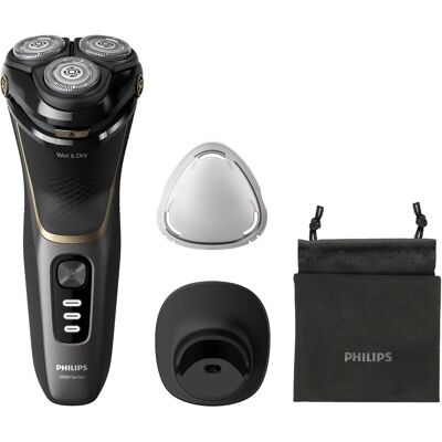 Philips S3342/13 Black and Gold Wet & Dry Shaver - Shaver Philips S3342/13 Black and Gold Wet & Dry Shaver - Shaver