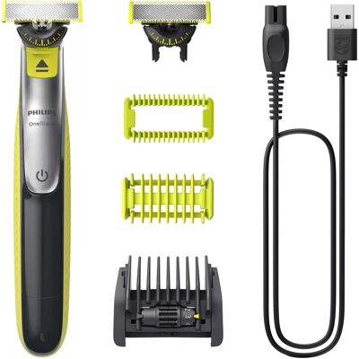 Philips heren scheerapparaat QP2834/23 - Folie, Groen, Grijs Philips heren scheerapparaat QP2834/23 - Folie, Groen, Grijs