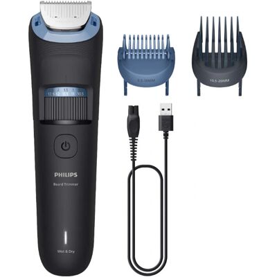 Philips BT3665/15 Tondeuse à Barbe en Métal Auto-affûtée - 40 Hauteurs - Humide & Sec Philips BT3665/15 Tondeuse à Barbe en Métal Auto-affûtée - 40 Hauteurs - Humide & Sec