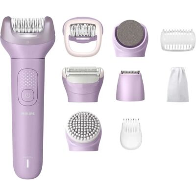 Philips BRE728/00 Epilator - Lilac - 3 Features - Epilator for Women Philips BRE728/00 Epilator - Lilac - 3 Features - Epilator for Women