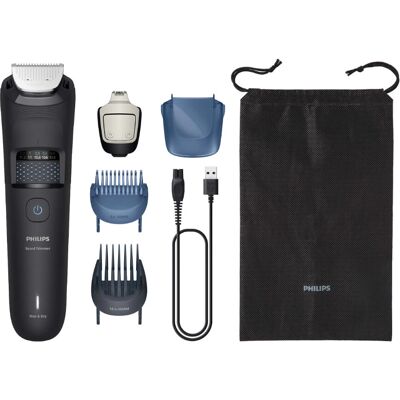 Philips BT5775/15 Tondeuse à barbe - Humide & sèche - Batterie 40 min - Noir Philips BT5775/15 Tondeuse à barbe - Humide & sèche - Batterie 40 min - Noir