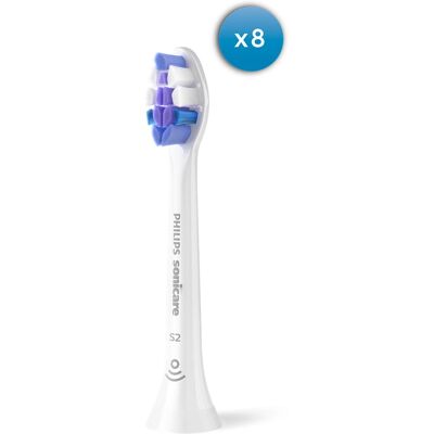 Philips Sonicare HX6058/87 Sensitive Tandbørstehoved - 8 stk Philips Sonicare HX6058/87 Sensitive Tandbørstehoved - 8 stk