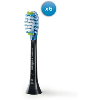 Philips HX9046/88 Schwarze Ersatz-Zahnbürstenkopf - Zahnbürstenkopf Philips HX9046/88 Schwarze Ersatz-Zahnbürstenkopf - Zahnbürstenkopf