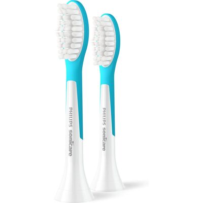 Philips Sonicare Kids HX6042/90 Ersatzbürstenköpfe - Sanft, Effektiv, 2er Pack Philips Sonicare Kids HX6042/90 Ersatzbürstenköpfe - Sanft, Effektiv, 2er Pack