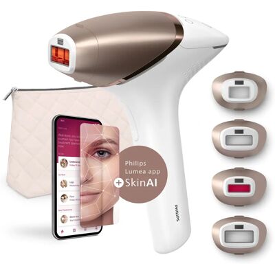 Philips BRI951/01 Épilateur à lumière - Rose Gold & Blanc Philips BRI951/01 Épilateur à lumière - Rose Gold & Blanc