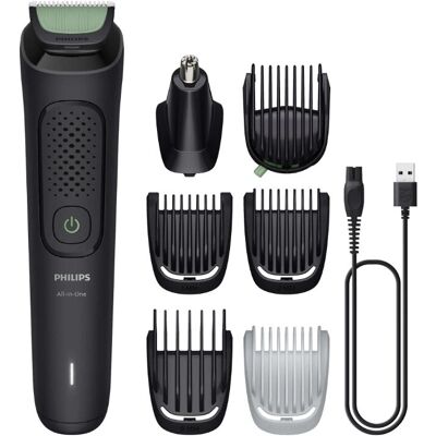 Philips MG3935/15 Tondeuse - 7 accessoires - Lames en acier auto-affûtées - Bords arrondis - Tondeuse Philips MG3935/15 Tondeuse - 7 accessoires - Lames en acier auto-affûtées - Bords arrondis - Tondeuse