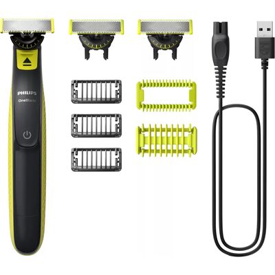 Philips Norelco OneBlade QP2824/31 Rasoir pour hommes - Tondeuse visage et corps flexible Philips Norelco OneBlade QP2824/31 Rasoir pour hommes - Tondeuse visage et corps flexible