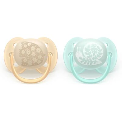 Philips Avent Ultrasoft SCF091/41 Baby Pacifier - Orthodontic Silicone Blue Philips Avent Ultrasoft SCF091/41 Baby Pacifier - Orthodontic Silicone Blue