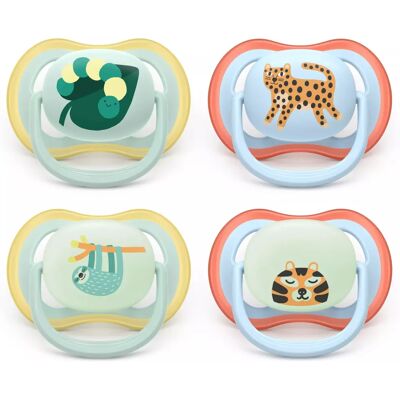 Philips AVENT SCF087/22 Baby-Schnuller - Orthodontisch Silikon Bunt Philips AVENT SCF087/22 Baby-Schnuller - Orthodontisch Silikon Bunt