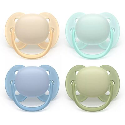 Sucette bébé Philips AVENT SCF091/50 - Ultra douce, Orthodontique, Multicolore - Sucette bébé Sucette bébé Philips AVENT SCF091/50 - Ultra douce, Orthodontique, Multicolore - Sucette bébé