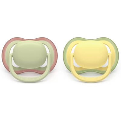 Philips Avent Ultra Air SCF349/50 Dummy 18+m Neutral 2 Pack Baby Accessories - Baby Pacifier Philips Avent Ultra Air SCF349/50 Dummy 18+m Neutral 2 Pack Baby Accessories - Baby Pacifier