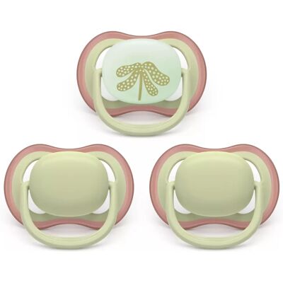 Philips Avent SCF087/28 Baby Tupp - Ortodontisk Silikon Grønn Philips Avent SCF087/28 Baby Tupp - Ortodontisk Silikon Grønn