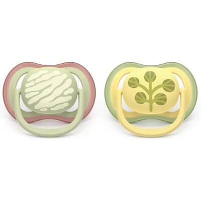 Philips Avent SCF349/51 Baby nappe Ortodontisk Silikon Grønn - Baby nappe Philips Avent SCF349/51 Baby nappe Ortodontisk Silikon Grønn - Baby nappe