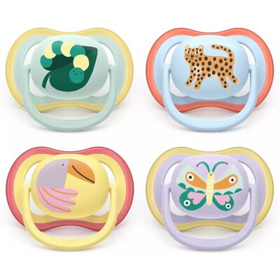 Philips AVENT SCF087/06 Baby tutin ortodontinen silikoninen Monivärinen - Baby tutin Philips AVENT SCF087/06 Baby tutin ortodontinen silikoninen Monivärinen - Baby tutin