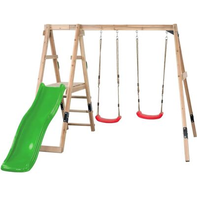 Swingking - Ava - Holz - Apfelgrüne Rutsche - Spielset Swingking - Ava - Holz - Apfelgrüne Rutsche - Spielset