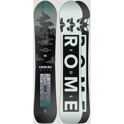 Rome Muse Snowboard - Damen Allmountain Camber - Schwarz - Einheitsgröße Rome Muse Snowboard - Damen Allmountain Camber - Schwarz - Einheitsgröße