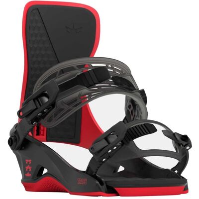 Rome Trace Zwart Rood M-L - Snowboard Binding Rome Trace Zwart Rood M-L - Snowboard Binding