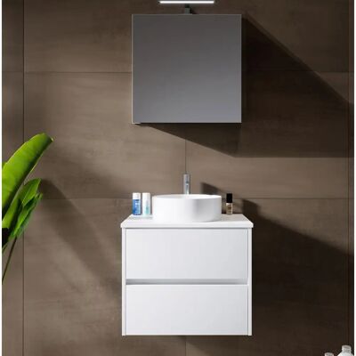 Riho Porto - Porto - 60cm - White Gloss - Badezimmer-Vanity-Set Riho Porto - Porto - 60cm - White Gloss - Badezimmer-Vanity-Set