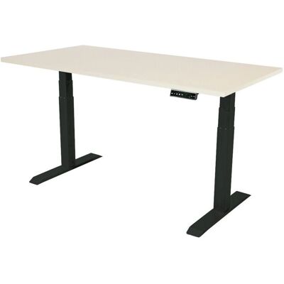 VIVOL Sedero Scrivania regolabile elettricamente - 180x80 cm doppio motore - nero / rovere chiaro VIVOL Sedero Scrivania regolabile elettricamente - 180x80 cm doppio motore - nero / rovere chiaro