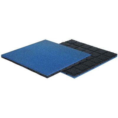 VIVOL Piastrella di Gomma Blu - Tappetino Anticaduta per Parco Giochi - 50x50cm VIVOL Piastrella di Gomma Blu - Tappetino Anticaduta per Parco Giochi - 50x50cm
