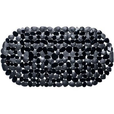 IVOL Schwarze rutschfeste Badmatte 68x35 cm IVOL Schwarze rutschfeste Badmatte 68x35 cm