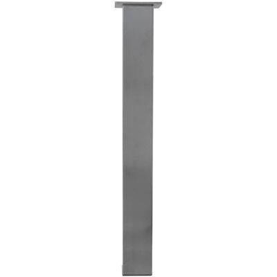 VIVOL Pierna de Mesa Cuadrada en Acero Inoxidable - 80x80x720mm VIVOL Pierna de Mesa Cuadrada en Acero Inoxidable - 80x80x720mm