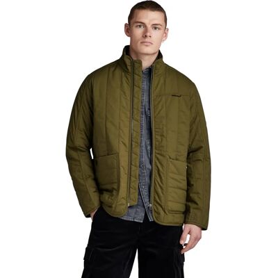 G-Star Raw Liner Overshirt - Coton Vert - XL Chemise G-Star Raw Liner Overshirt - Coton Vert - XL Chemise