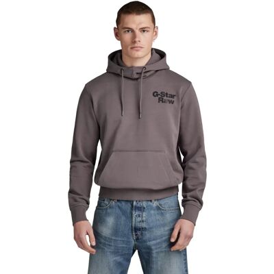 G-Star Sweat à Capuche Back Print (D23896-B782) - lapin G-Star Sweat à Capuche Back Print (D23896-B782) - lapin